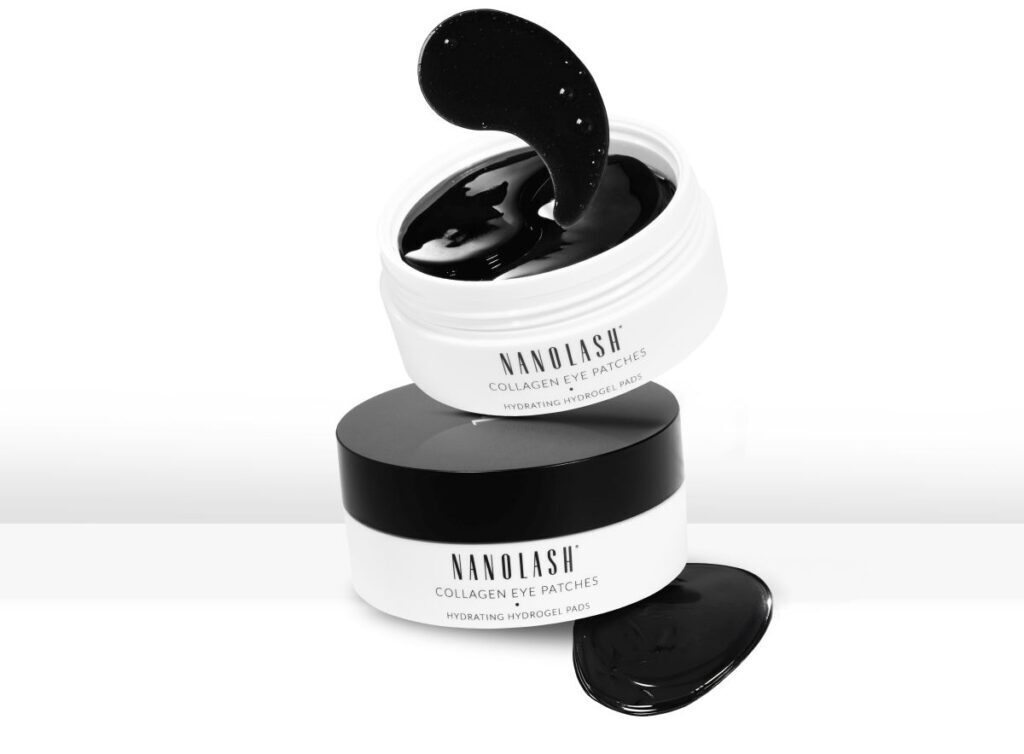 nanolash parches para el contorno de ojos con colágeno