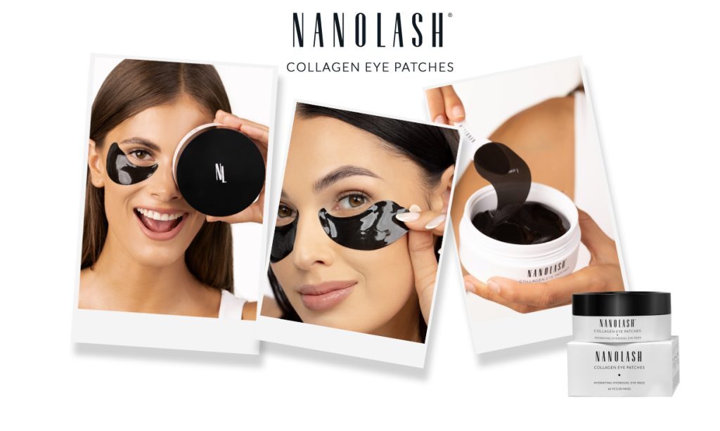 Parches Para Ojos Nanolash con Colágeno