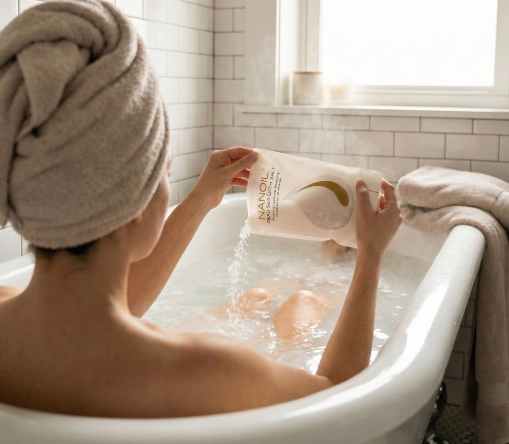 nanoil baño con sal